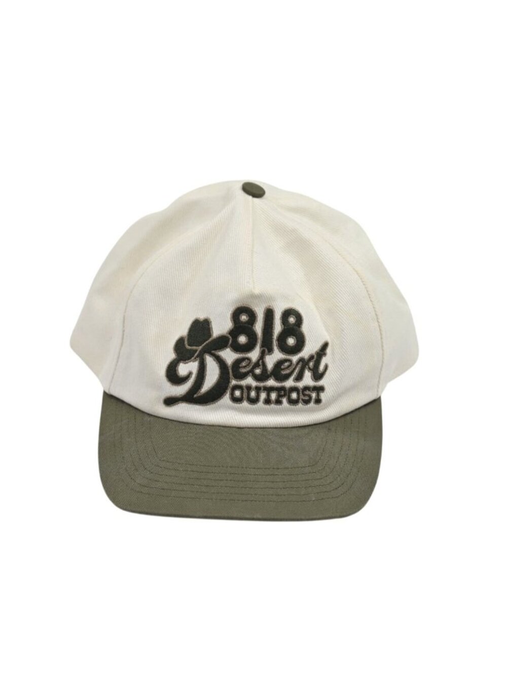 818 Tequila Desert Outpost Hat in White Green